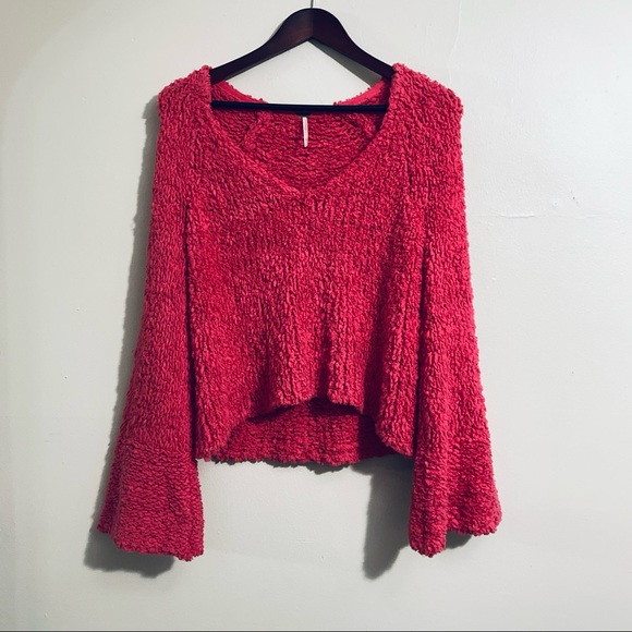 Free People Fuzzy Sweater - Picture 1 of 7